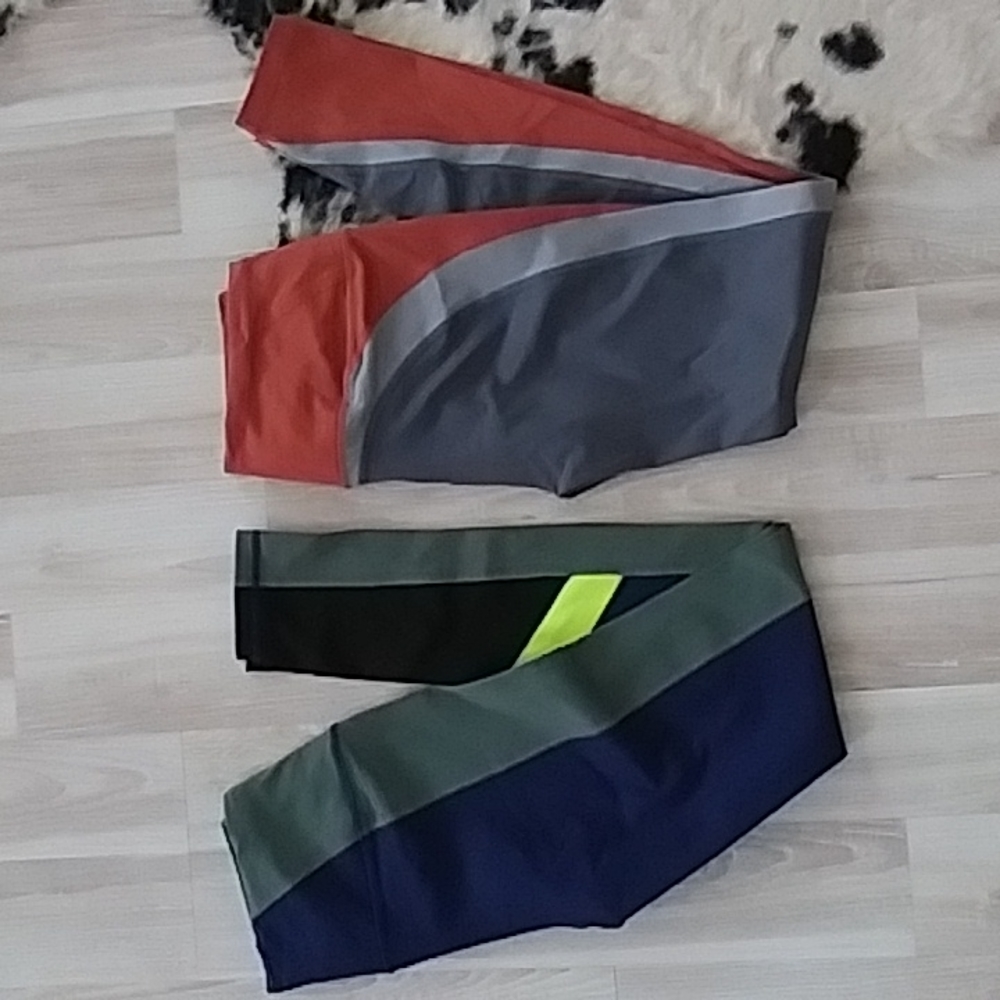 VICTORIA SECRET SPORT | 2 athletic knockout leggings | S